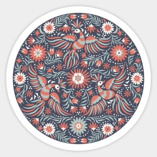 Mexican floral pattern Sticker